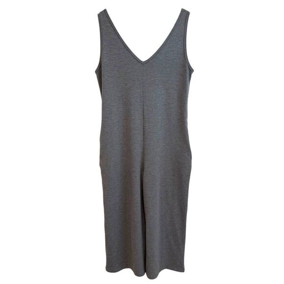 Smash + Tess x Jillian Harris Lakeside Romper, Sleeveless Wide Leg Slay Grey - Picture 3 of 11